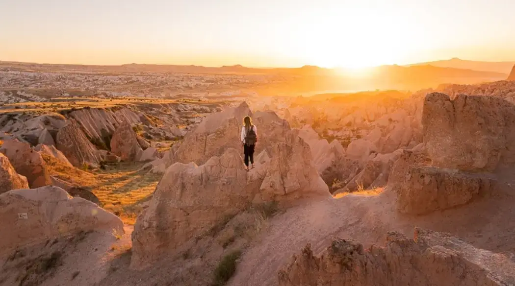 Sunset at red valley