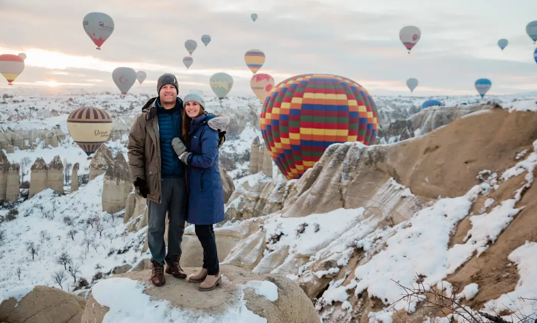 Winter time in Cappadocia